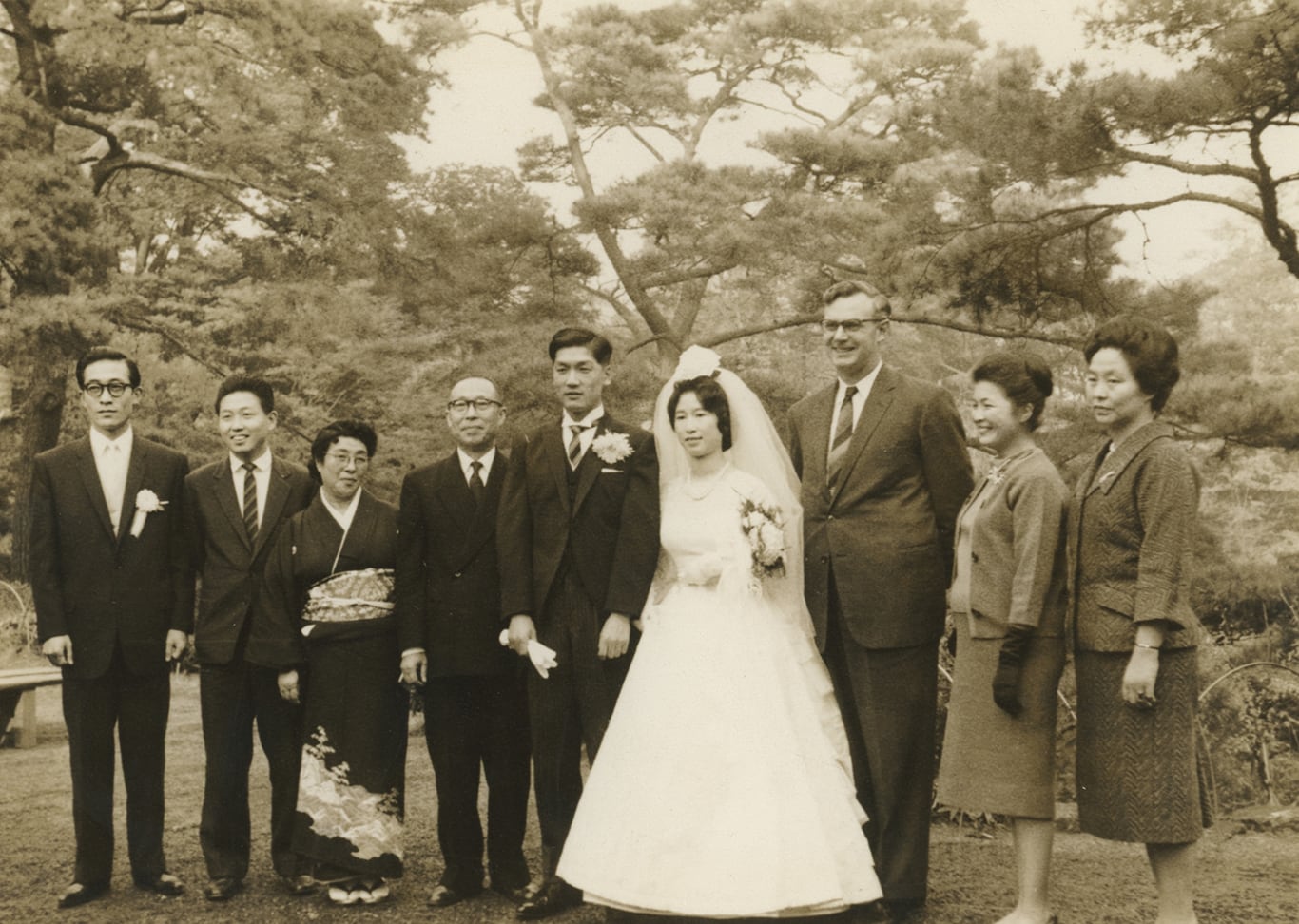 62年前の結婚式