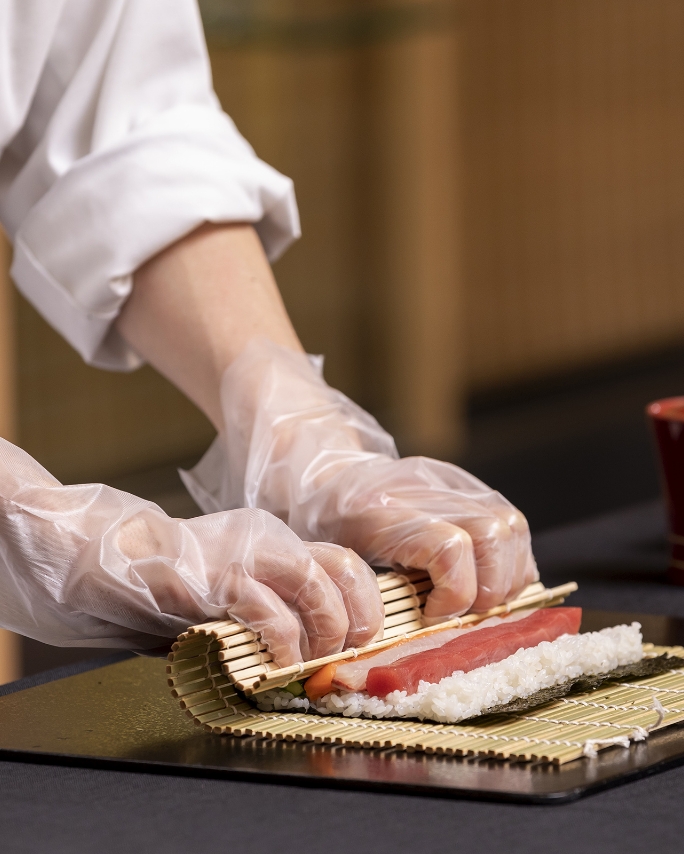 手巻き寿司体験