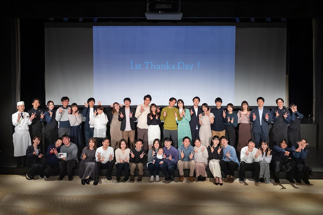 八芳園の結婚1周年イベント「1st Thanks Day!」開催！
