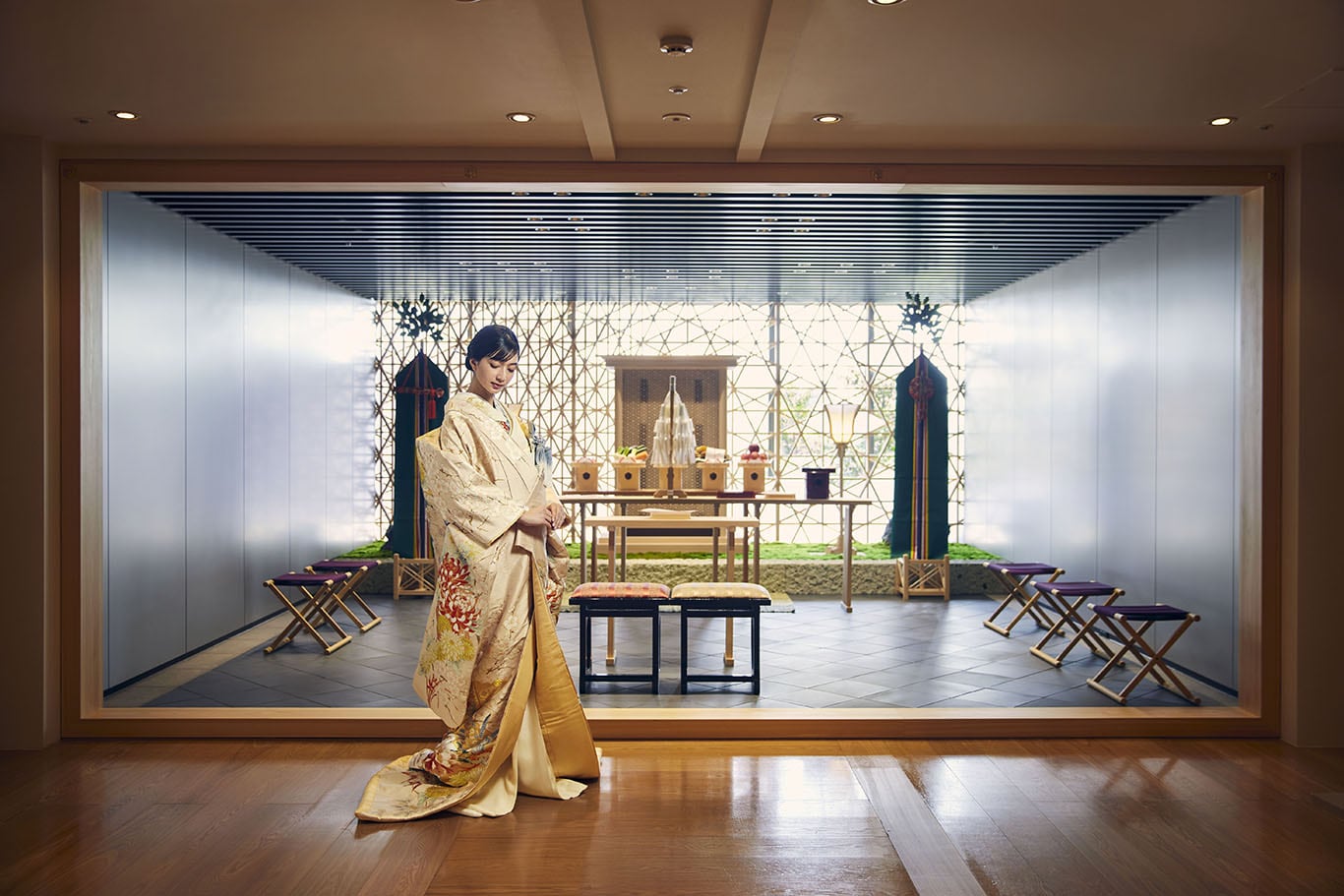 2023年4月、八芳園 新神殿「鳳凰殿」がリニューアルオープン